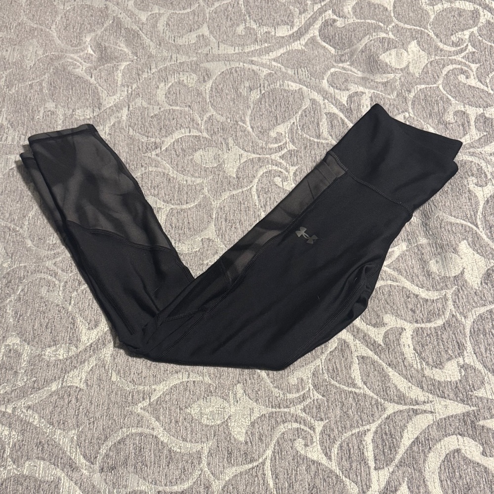 Under Armour Black Mesh Leggings